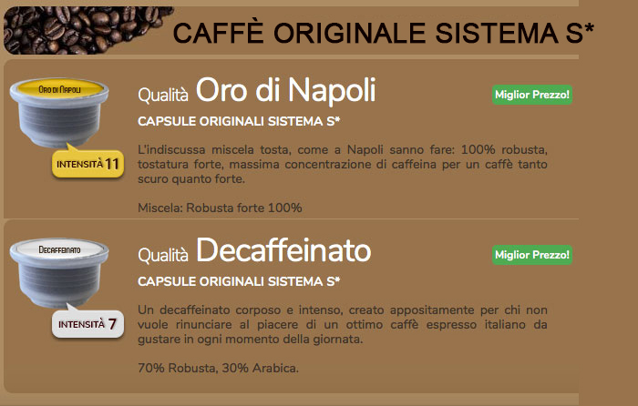caffè-sistema-s